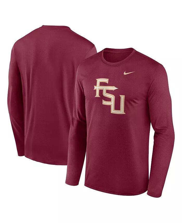 Мужская футболка Garnet Florida State Seminoles Primetime Alternate Logo Legend с длинным рукавом Nike
Мужская футболка Garnet Florida State Seminoles Primetime Alternate Logo Legend с длинным рукавом Nike