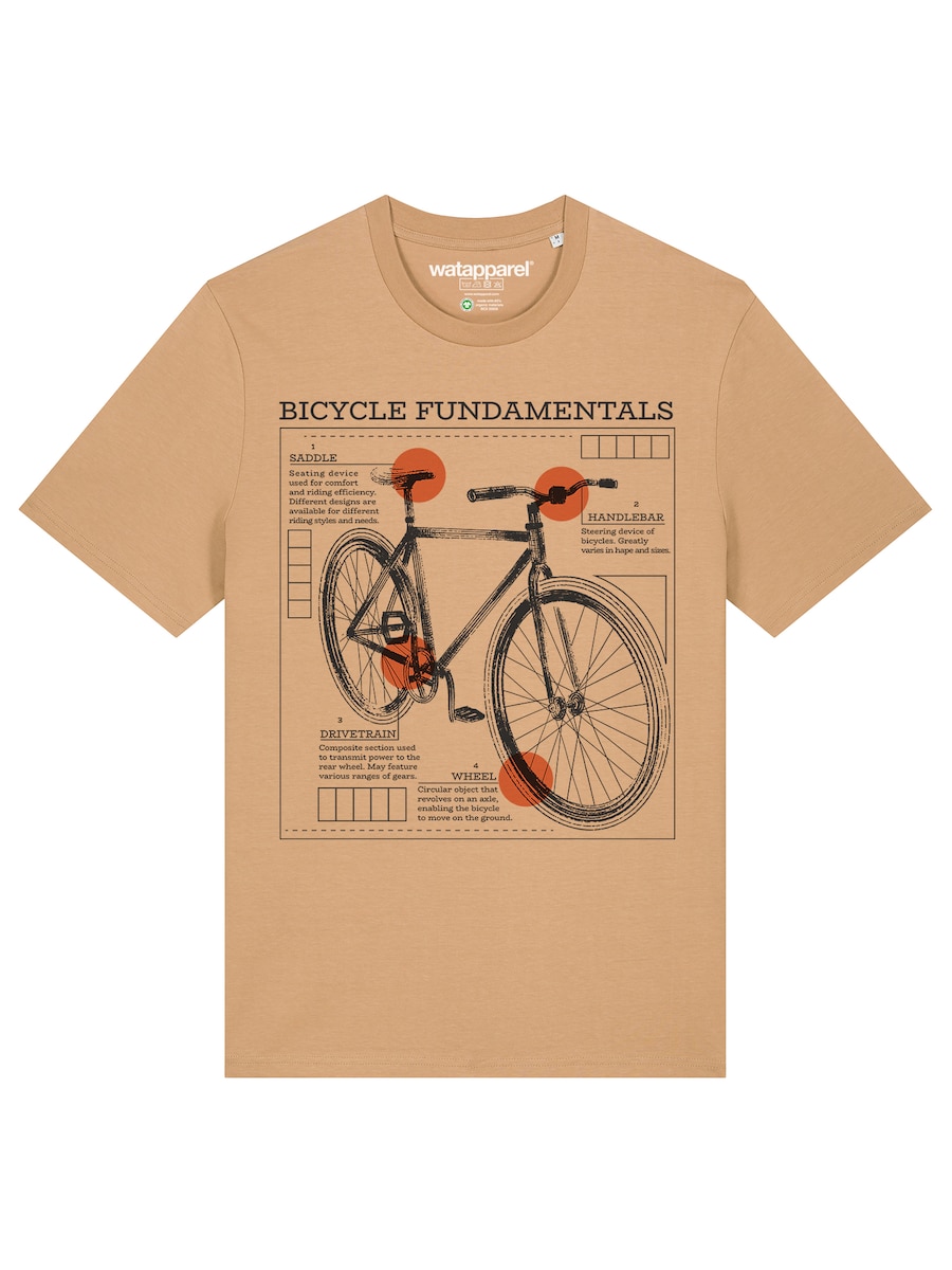 Рубашка Watapparel Fahrrad Grundlagen, бежевый
Рубашка Watapparel Fahrrad Grundlagen, бежевый