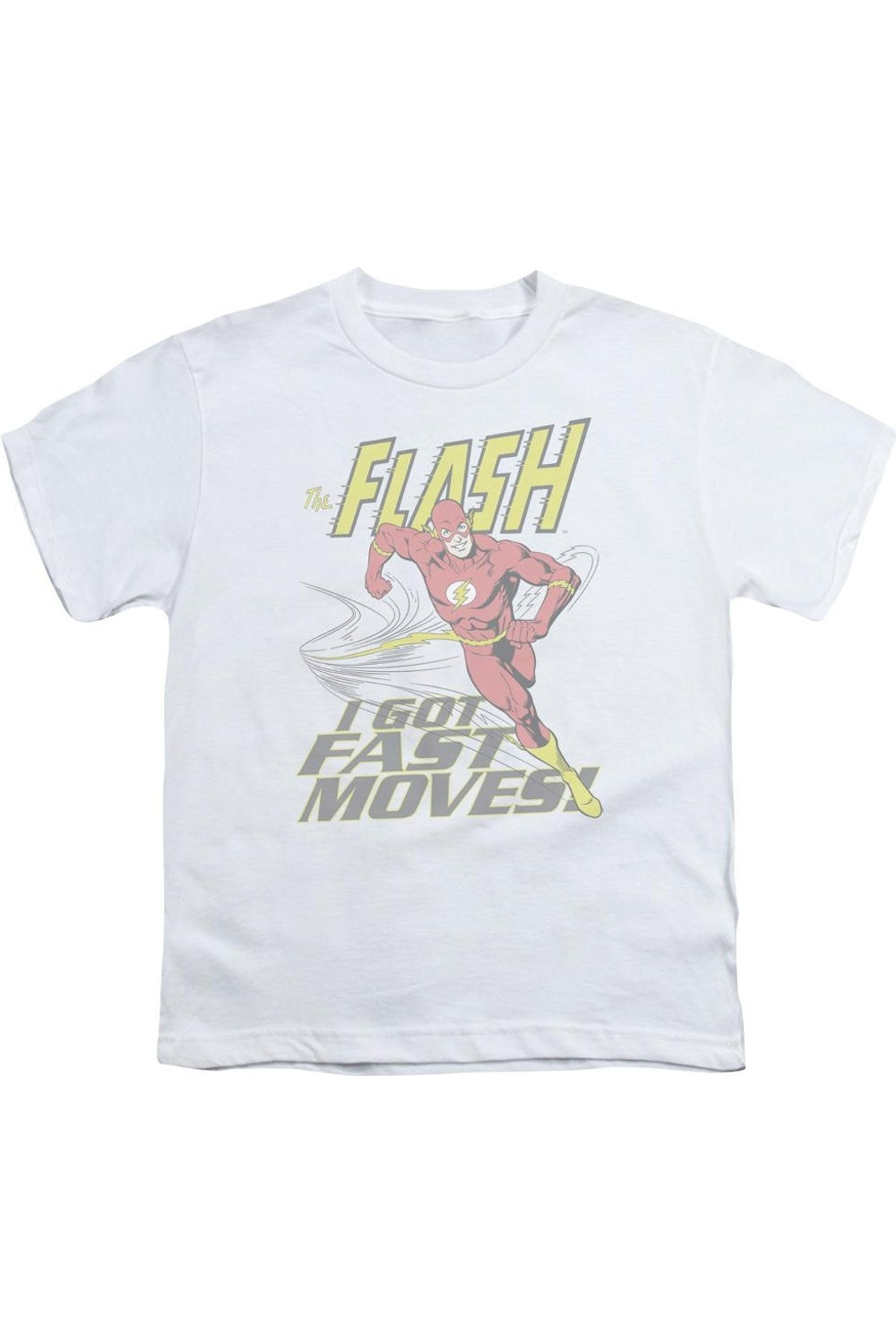 Футболка DC Comics Flash с принтом "Быстрые движения" для детей Gildan, белый
Футболка DC Comics Flash с принтом "Быстрые движения" для детей Gildan, белый