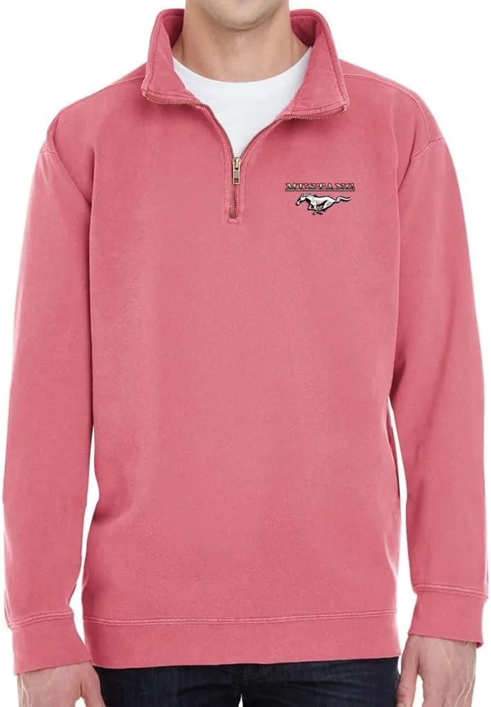 Мужской свитшот Ford Running Mustang с молнией на четверть Buy Cool Shirts
Мужской свитшот Ford Running Mustang с молнией на четверть Buy Cool Shirts