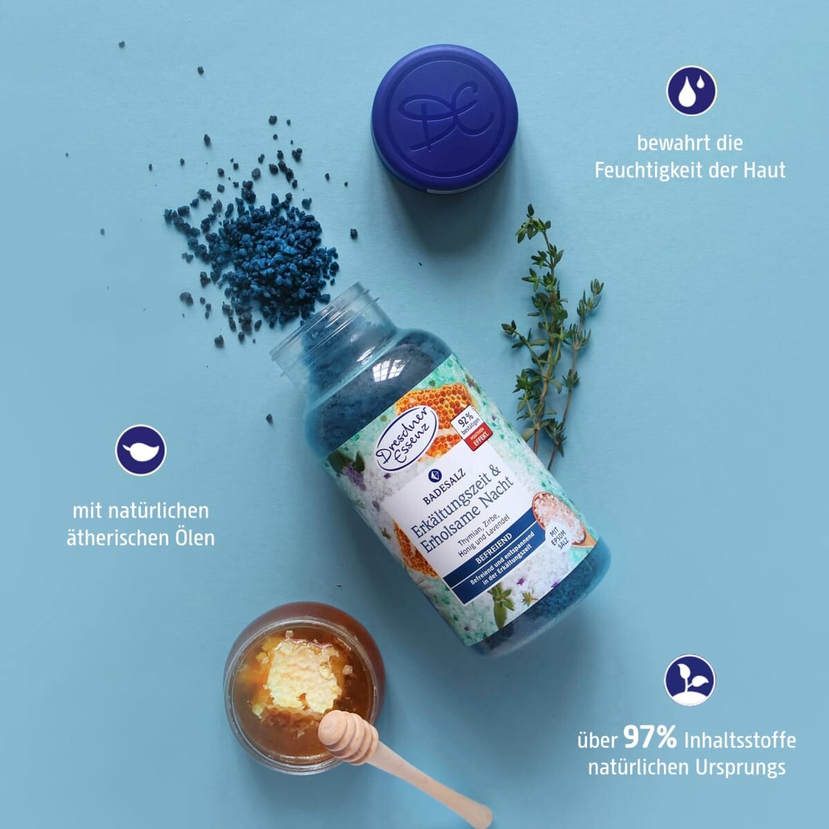 Соль для ванн холодное время и усилитель Спокойной ночи 600г. Dresdner Essenz
Соль для ванн холодное время и усилитель Спокойной ночи 600г. Dresdner Essenz