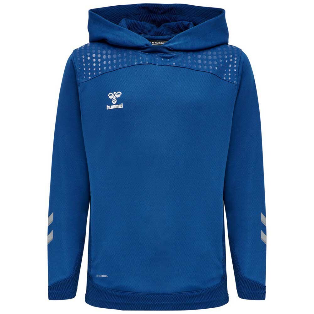 Худи Hummel Lead Poly, синий 
Худи Hummel Lead Poly, синий