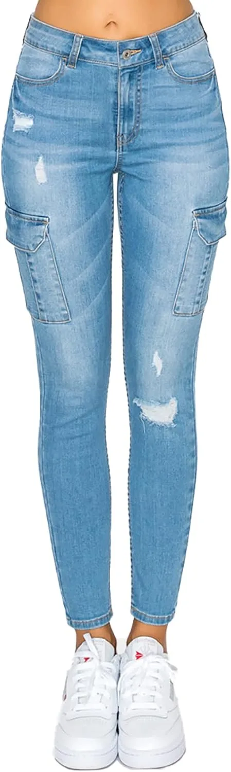 WAX JEAN женские джинсы с карманами-карго
WAX JEAN женские джинсы с карманами-карго