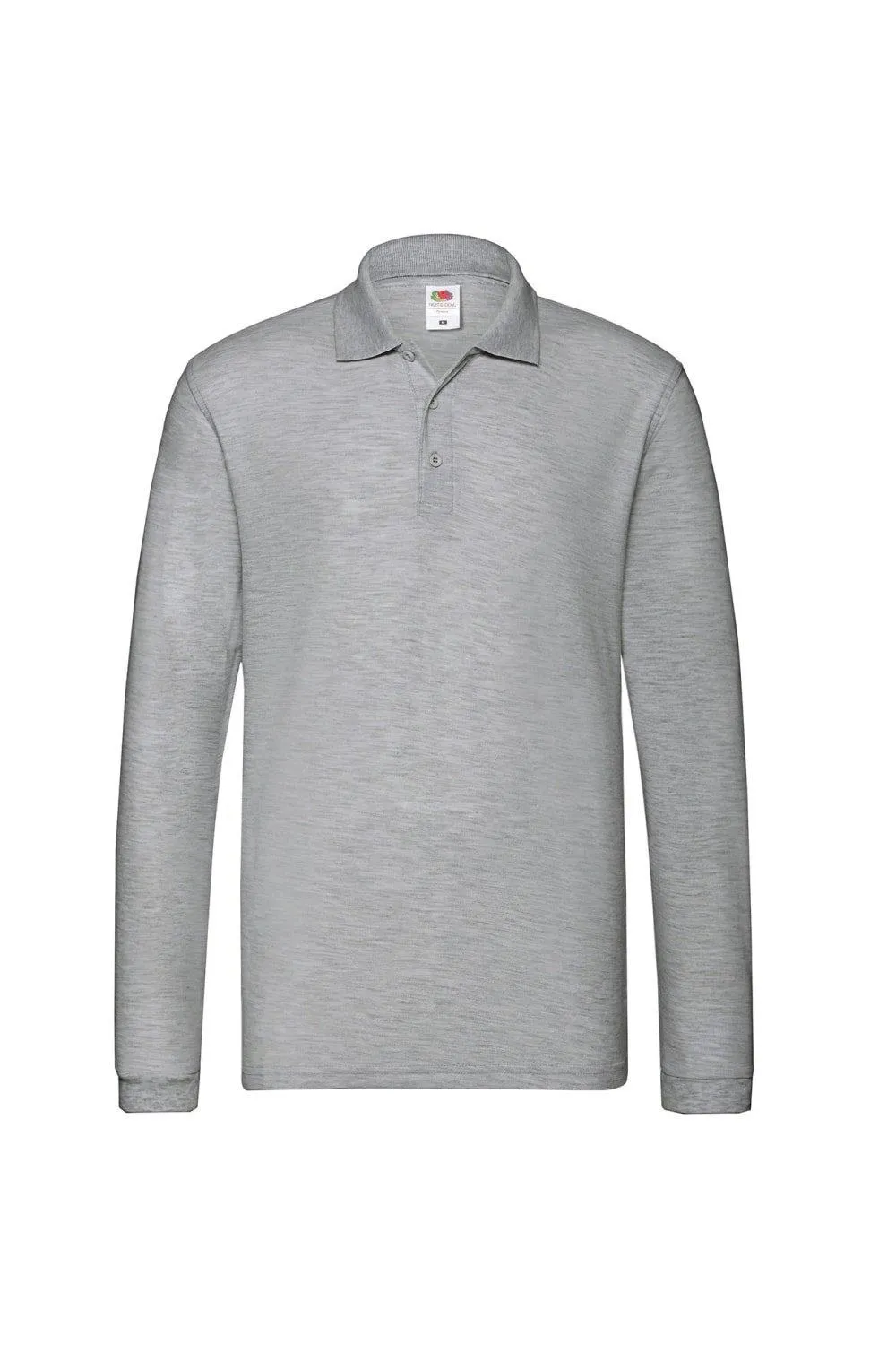 Рубашка поло премиум-класса с длинными рукавами Fruit of the Loom, серый
Рубашка поло премиум-класса с длинными рукавами Fruit of the Loom, серый