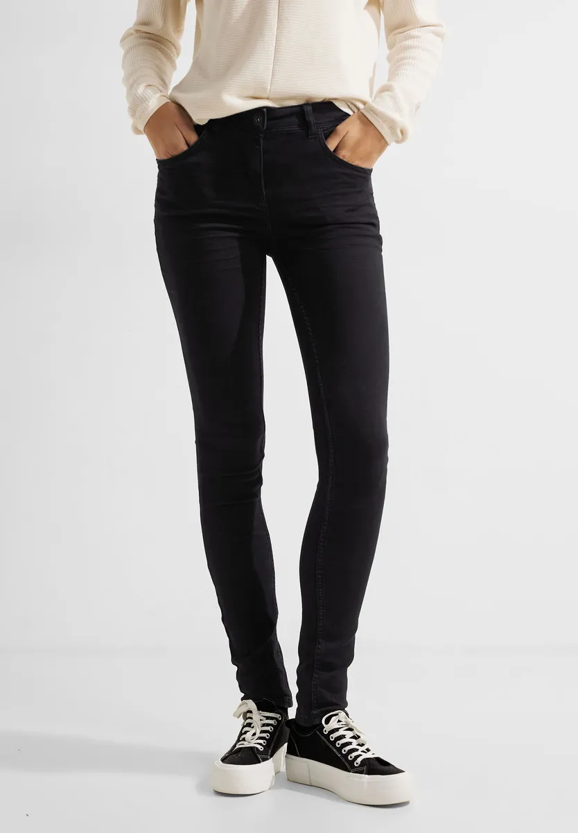 Джинсы узкого кроя Cecil "Slim Fit Jeans Style Vicky", светлый блеск, темная стирка, синий
Джинсы узкого кроя Cecil "Slim Fit Jeans Style Vicky", светлый блеск, темная стирка, синий