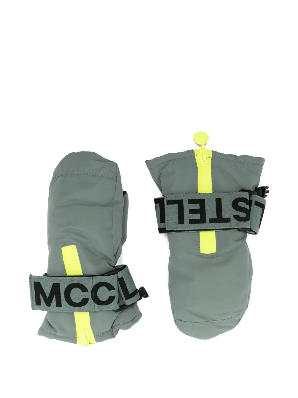 Варежки с ремешками Stella Mccartney Kids, зеленый
Варежки с ремешками Stella Mccartney Kids, зеленый