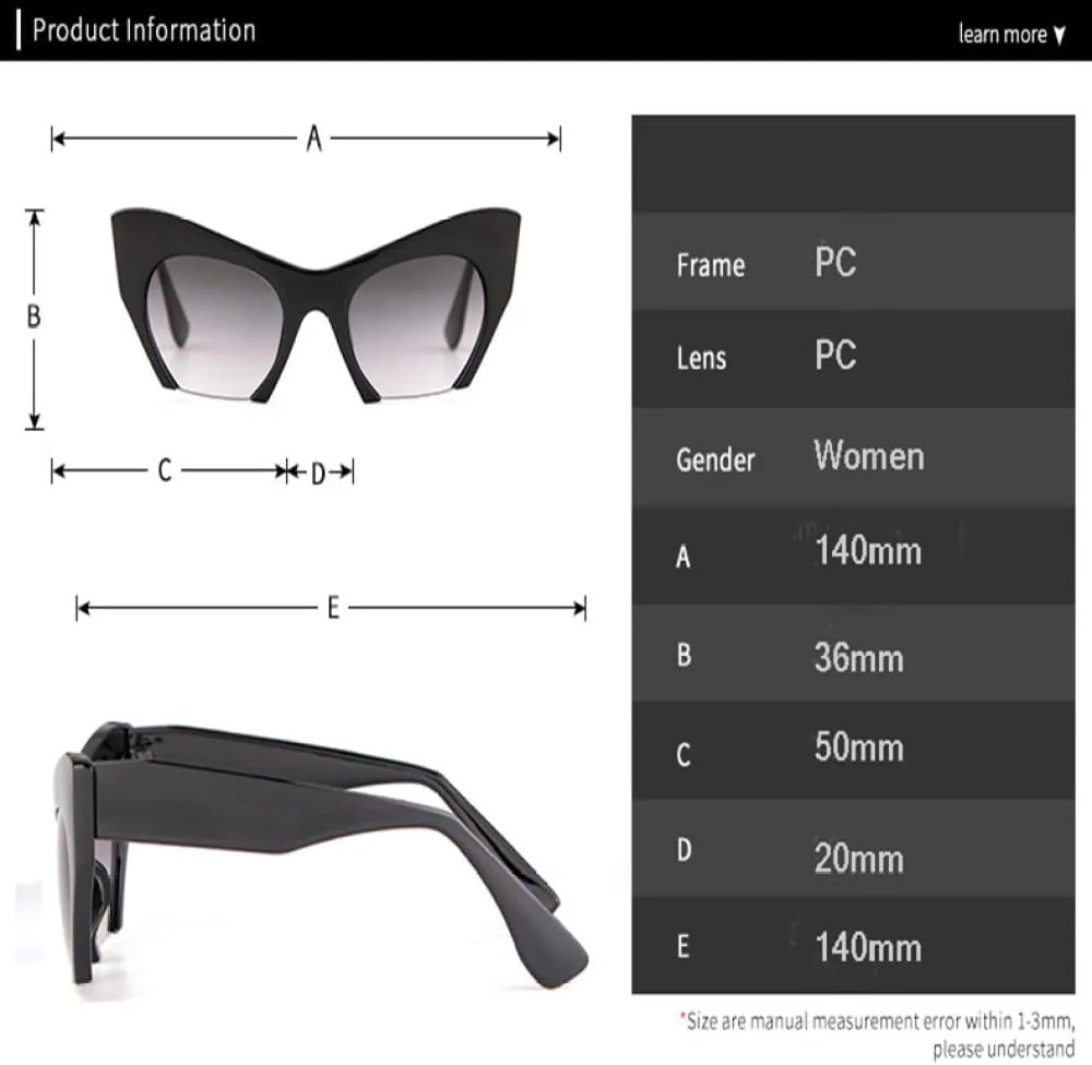 Модные солнцезащитные очки без оправы для женщин и мужчин, ретро-очки в полуободковой оправе «кошачий глаз», классические очки с леопардовым принтом TYUVIVO, C1
Модные солнцезащитные очки без оправы для женщин и мужчин, ретро-очки в полуободковой оправе «кошачий глаз», классические очки с леопардовым принтом TYUVIVO, C1