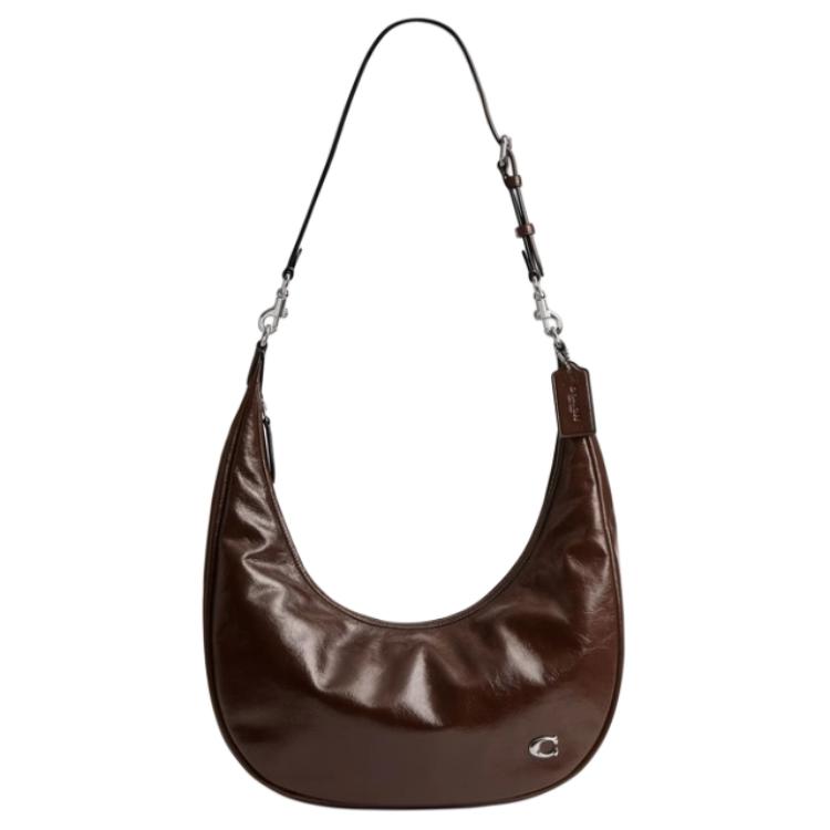 COACH Кожаная сумка через плечо среднего размера с кленовым листом
COACH Кожаная сумка через плечо среднего размера с кленовым листом