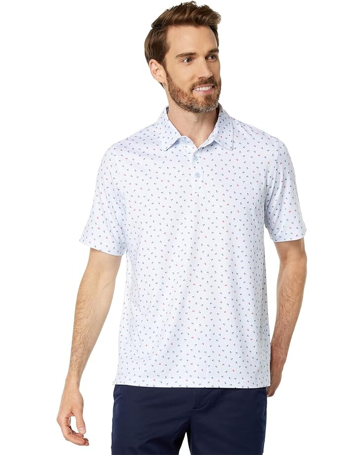 Поло Johnston & Murphy XC4 Performance Skull, цвет Light Blue 1
Поло Johnston & Murphy XC4 Performance Skull, цвет Light Blue 1