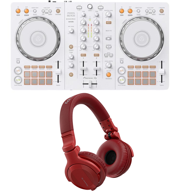 Pioneer Dj Белый DJ-контроллер DDJ FLX4 W ограниченной серии, диджейское оборудование
Pioneer Dj Белый DJ-контроллер DDJ FLX4 W ограниченной серии, диджейское оборудование