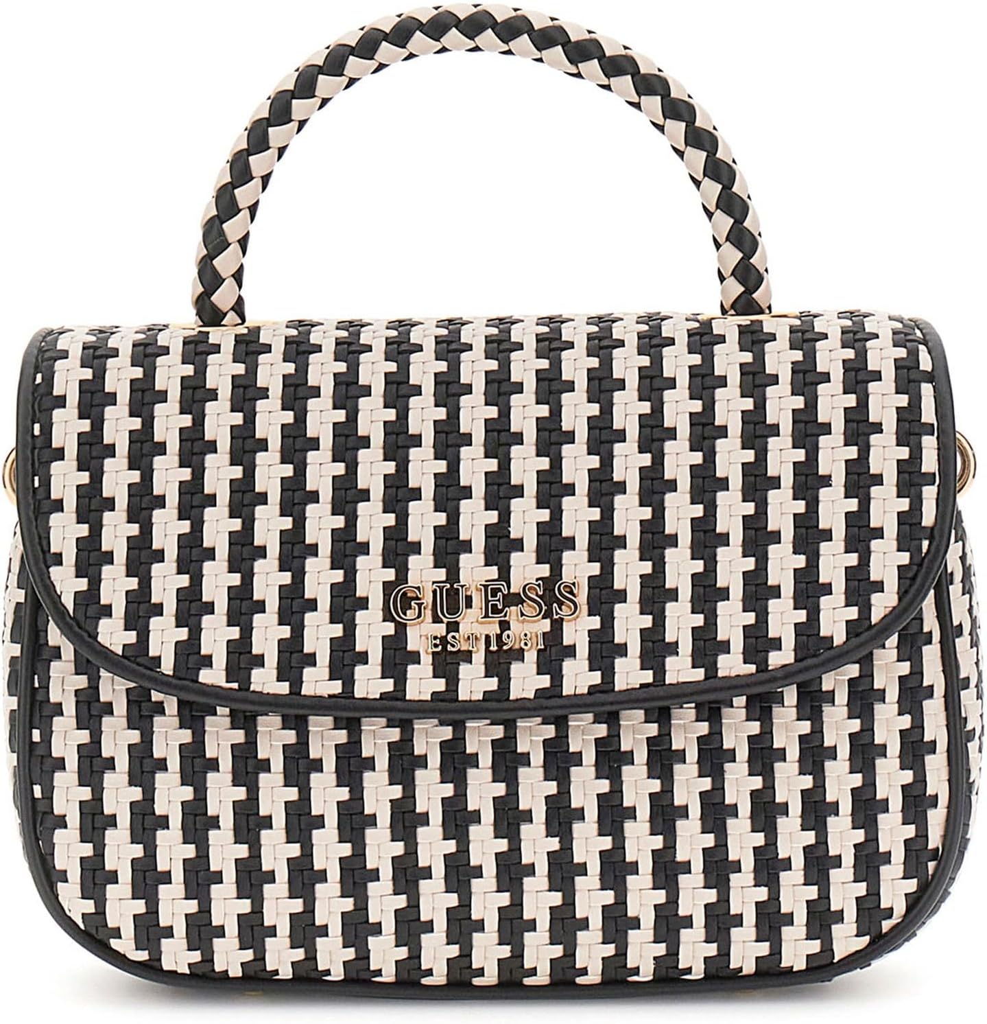 Сумка Mirema Woven с верхней ручкой GUESS, Bml
Сумка Mirema Woven с верхней ручкой GUESS, Bml