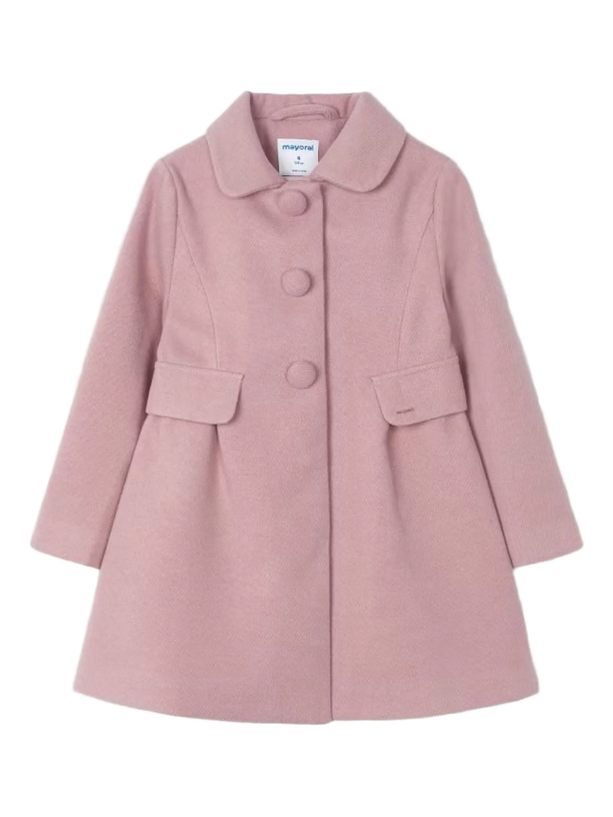 Пальто на пуговицах Mayoral, розовый
Пальто на пуговицах Mayoral, розовый