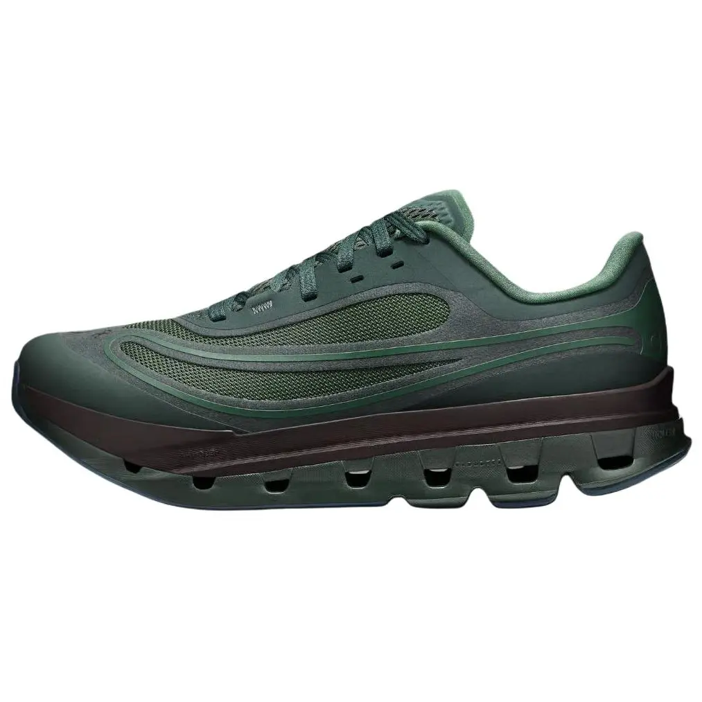 On Мужские беговые кроссовки Bureau Borsche x Cloudflow 5, цвет лесной зеленый
On Мужские беговые кроссовки Bureau Borsche x Cloudflow 5, цвет лесной зеленый