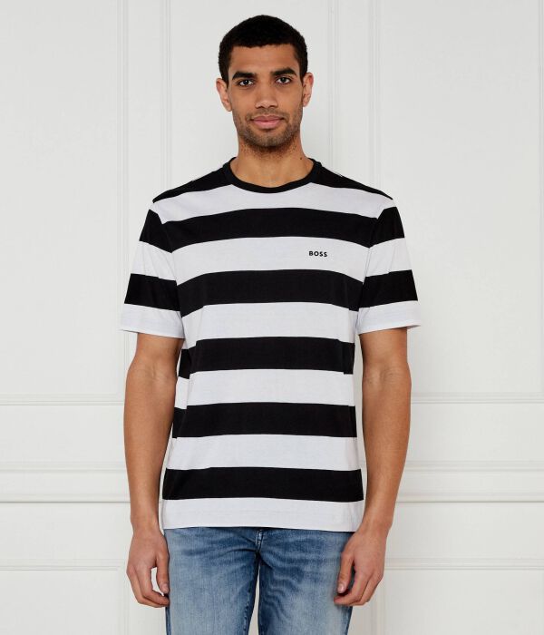 Футболка Talestripe Relaxed fit Boss Orange, черный
Футболка Talestripe Relaxed fit Boss Orange, черный