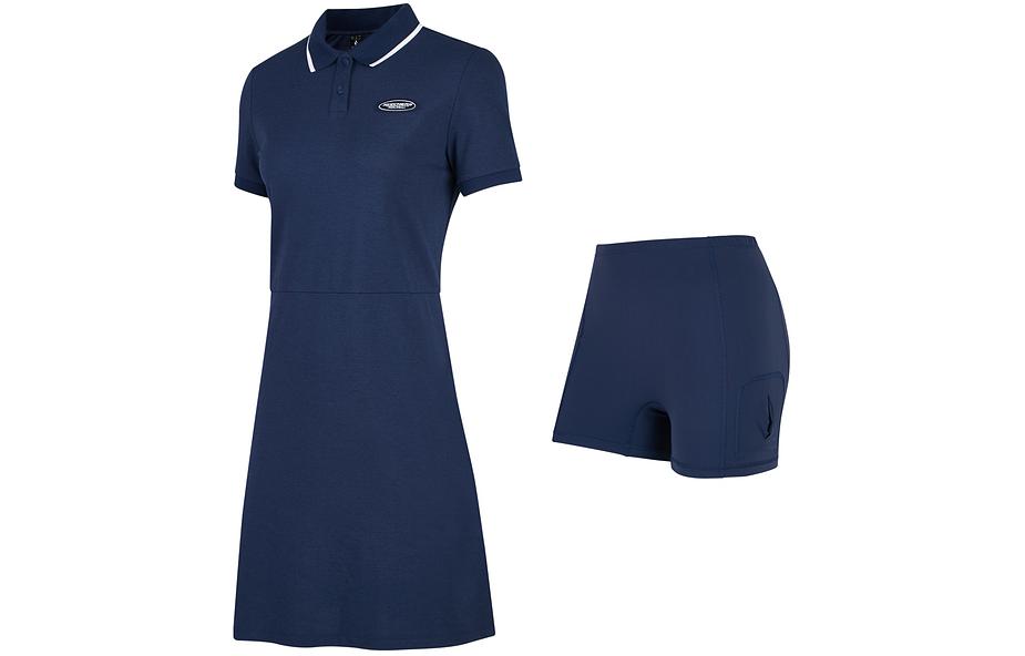 Женское платье с коротким рукавом marine collegiate blue Skechers, синий
Женское платье с коротким рукавом marine collegiate blue Skechers, синий