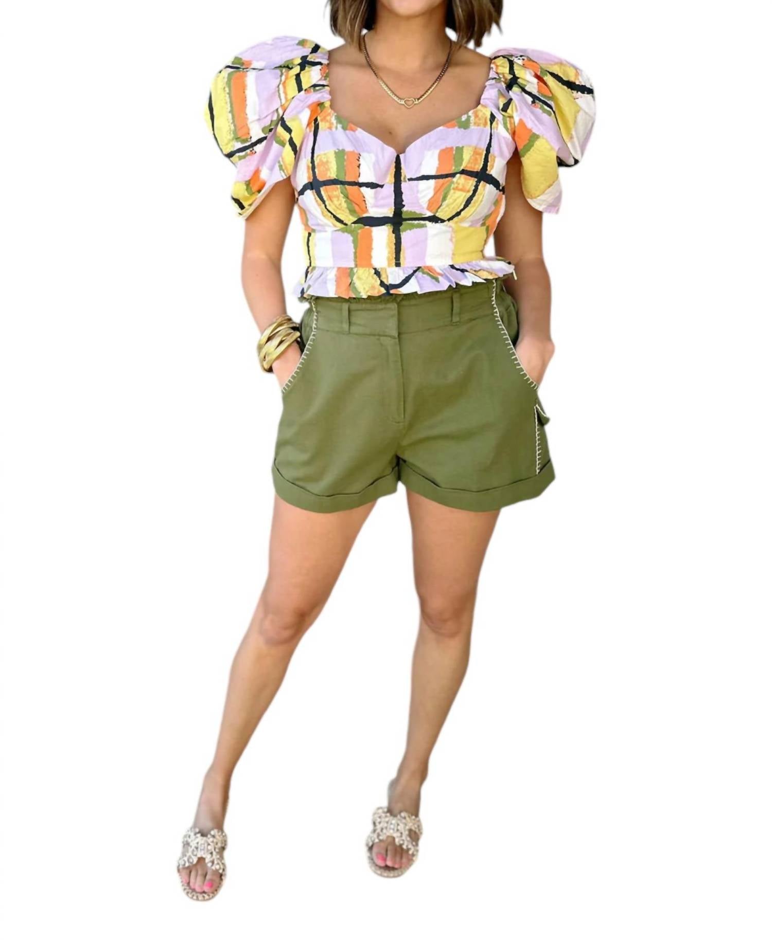 Шорты женские Cleobella, цвет cypress gren
Шорты женские Cleobella, цвет cypress gren