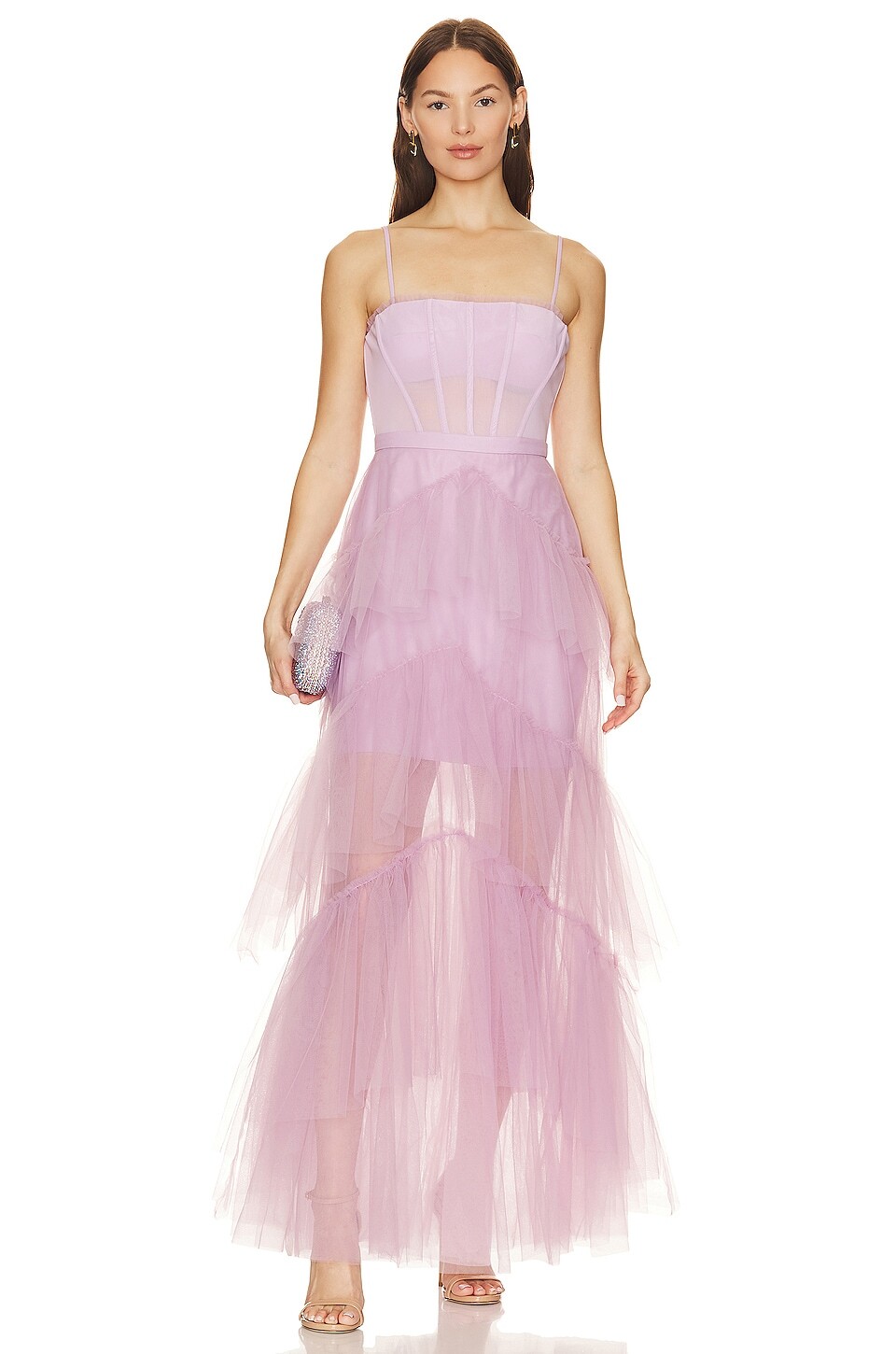 Платье BCBGMAXAZRIA Corset Tulle Gown, цвет Orchid
Платье BCBGMAXAZRIA Corset Tulle Gown, цвет Orchid