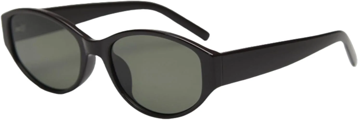 Солнцезащитные очки в стиле «кошачий глаз» в ретро-стиле, поляризованные, маленькая оправа, женские, черные с оранжевым оттенком SZVVBKK, Black With Green
Солнцезащитные очки в стиле «кошачий глаз» в ретро-стиле, поляризованные, маленькая оправа, женские, черные с оранжевым оттенком SZVVBKK, Black With Green