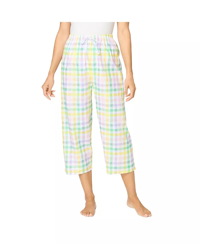 Женские тканые капри для сна Dreams & Co., мультиколор
Женские тканые капри для сна Dreams & Co., мультиколор