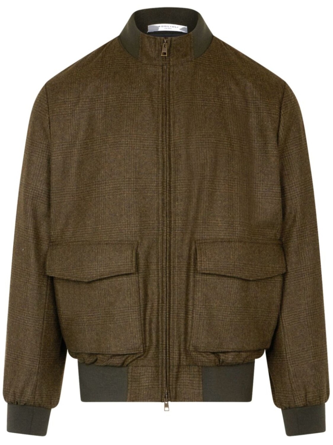 Шерстяная куртка-бомбер Boglioli, зеленый
Шерстяная куртка-бомбер Boglioli, зеленый