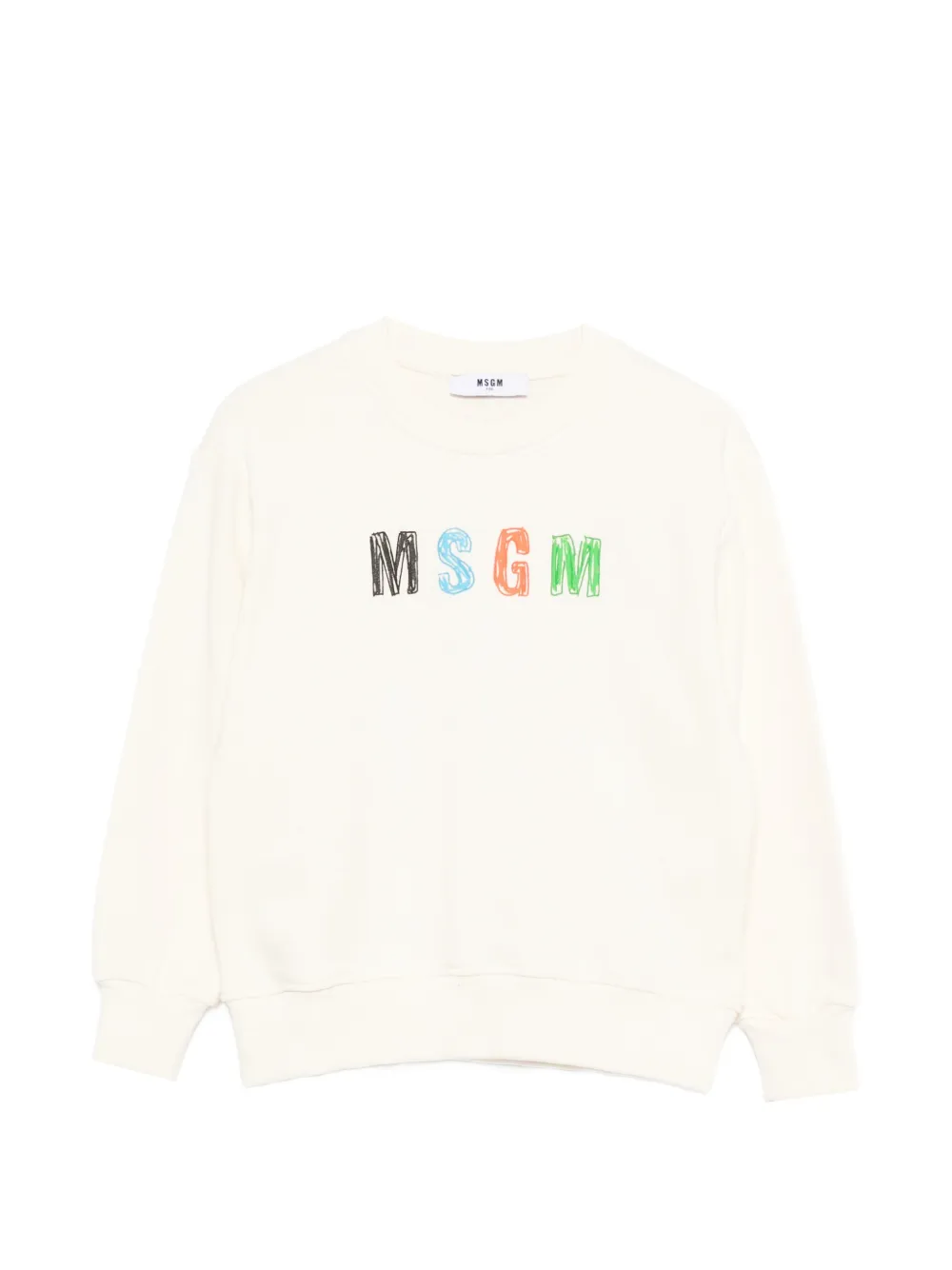 Свитшот с логотипом Msgm Kids, бежевый
Свитшот с логотипом Msgm Kids, бежевый