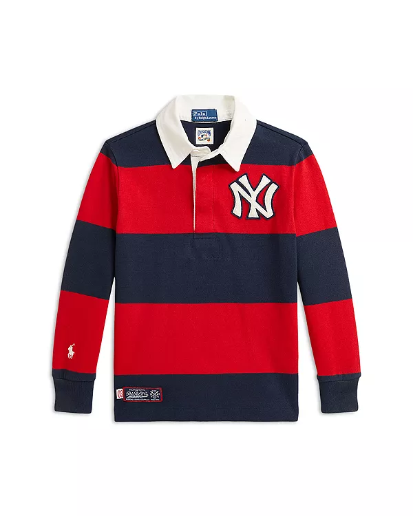 Унисекс футболка для регби Yankees - для маленького ребенка Ralph Lauren, мультиколор
Унисекс футболка для регби Yankees - для маленького ребенка Ralph Lauren, мультиколор