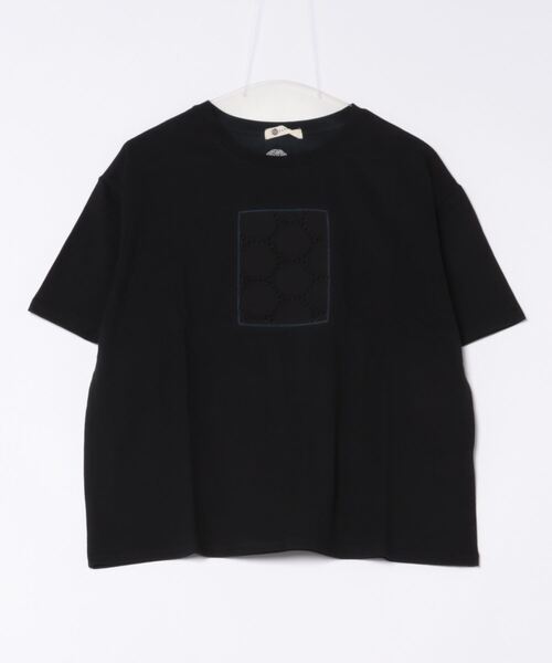 Футболка с кружевной отделкой в горошек и клетку BARNDOOR, черный
Футболка с кружевной отделкой в горошек и клетку BARNDOOR, черный