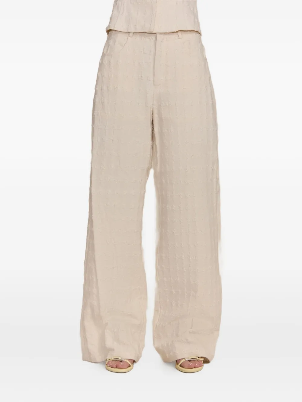 Брюки Katya из букле Cult Gaia, нейтральный
Брюки Katya из букле Cult Gaia, нейтральный