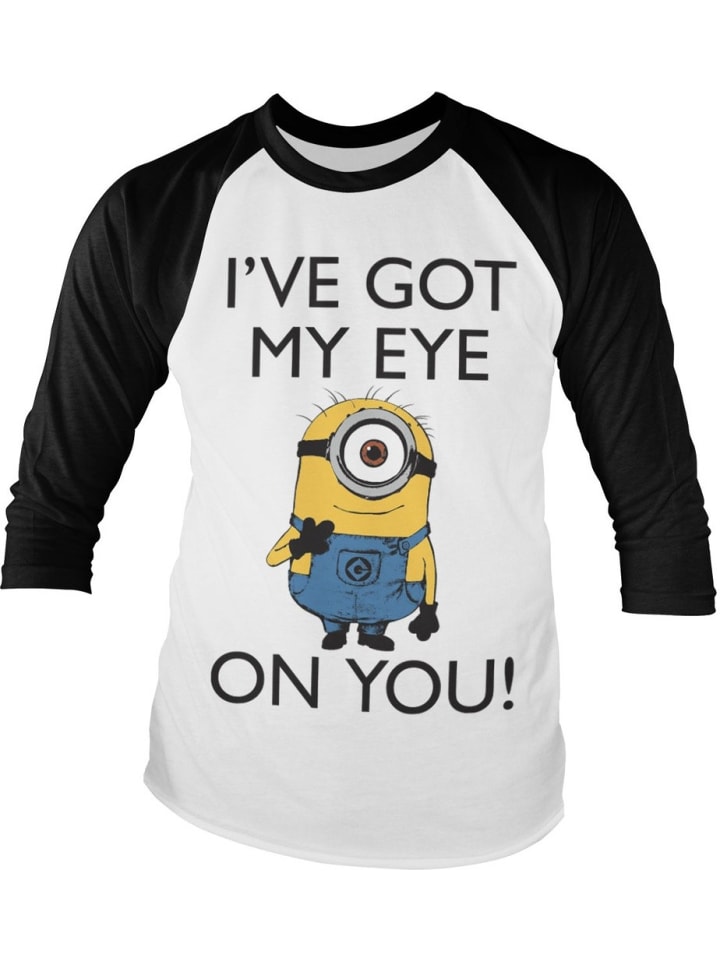 Рубашка с длинным рукавом Minions, белый 
Рубашка с длинным рукавом Minions, белый