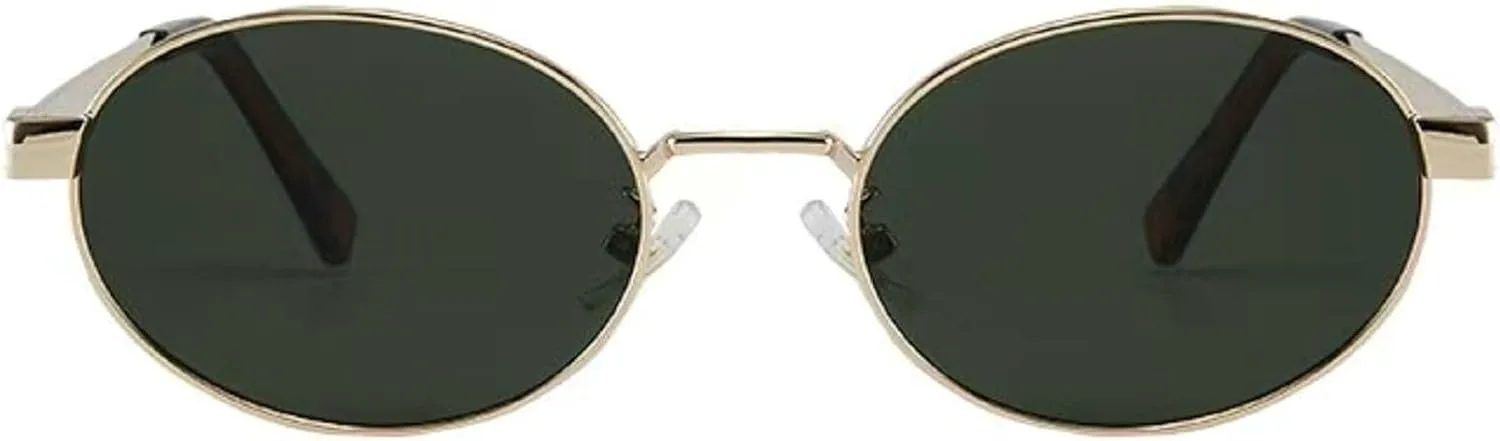 Ретро круглые солнцезащитные очки для женщин, модные женские очки 2025 года, модные мужские солнцезащитные очки с защитой от УФ-излучения mincl, Gold Gray
Ретро круглые солнцезащитные очки для женщин, модные женские очки 2025 года, модные мужские солнцезащитные очки с защитой от УФ-излучения mincl, Gold Gray