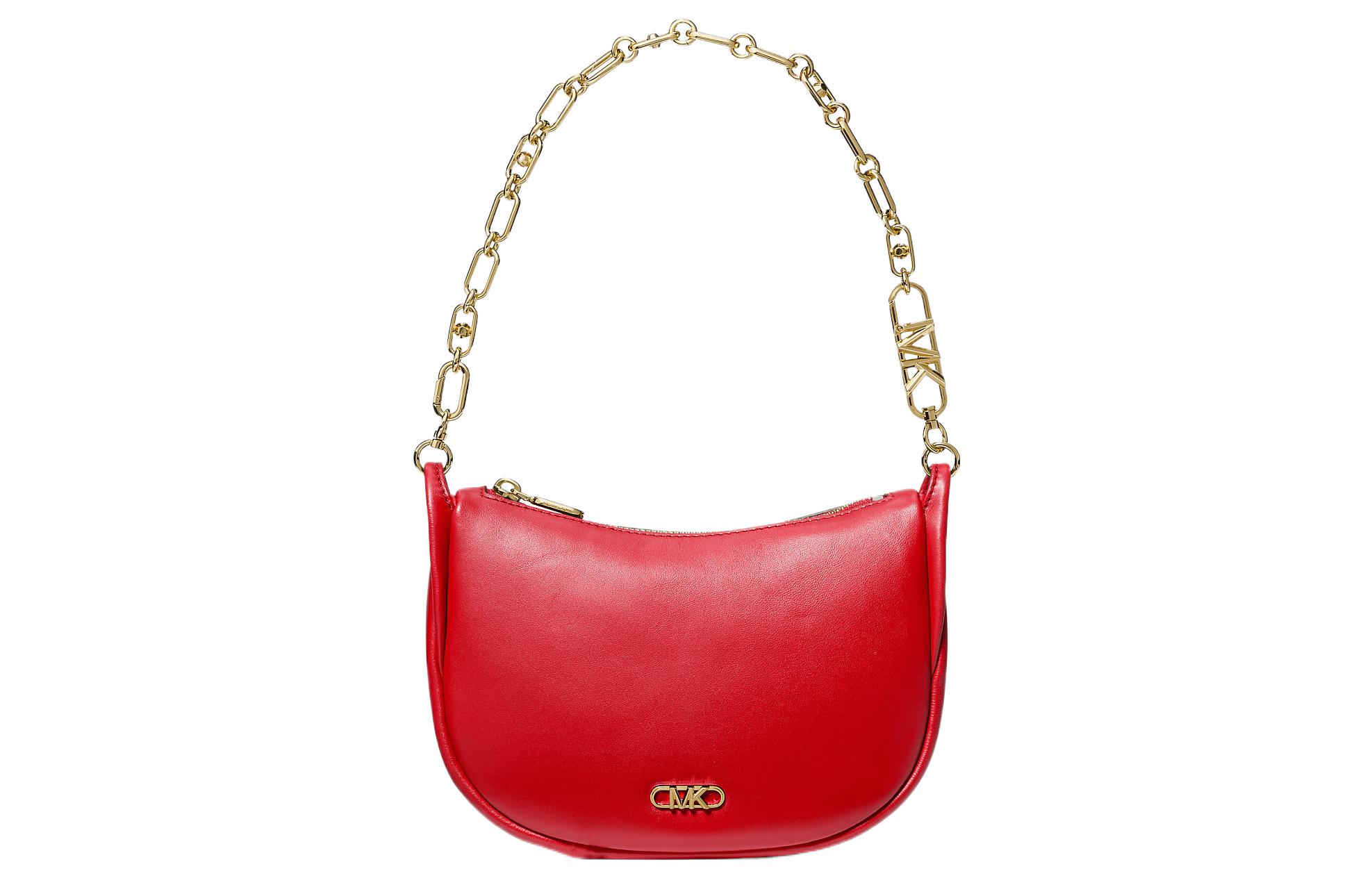 MICHAEL KORS Кожаная женская сумка через плечо полностью малинового цвета
MICHAEL KORS Кожаная женская сумка через плечо полностью малинового цвета