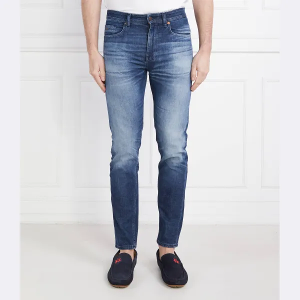 Зауженные джинсы Taber на молнии Boss, синий
Зауженные джинсы Taber на молнии Boss, синий