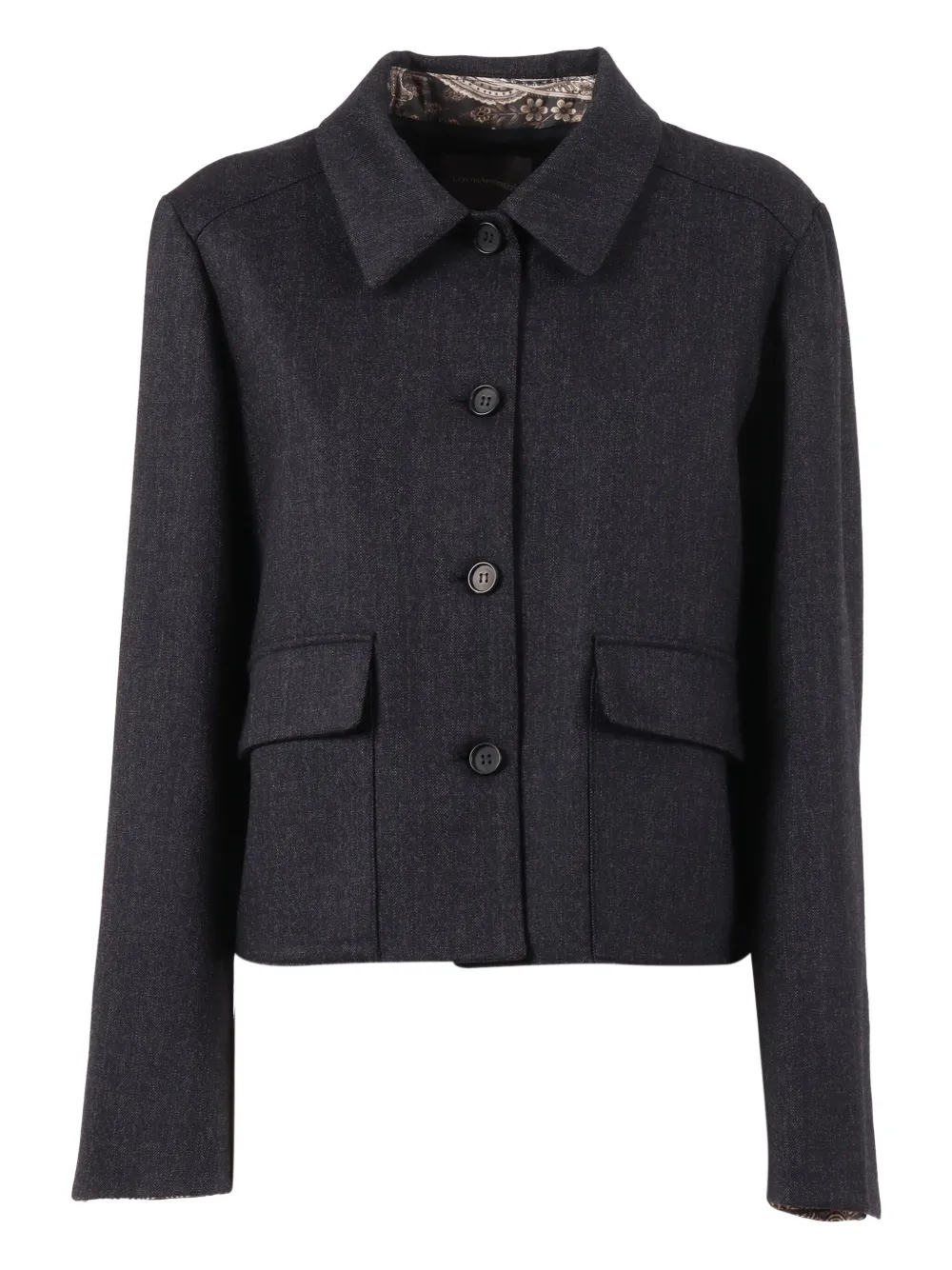 Пиджак на пуговицах Lorena Antoniazzi, синий
Пиджак на пуговицах Lorena Antoniazzi, синий