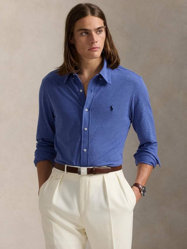 Хлопковая рубашка поло Regular Fit Ralph Lauren, Faded Royal Heather
Хлопковая рубашка поло Regular Fit Ralph Lauren, Faded Royal Heather