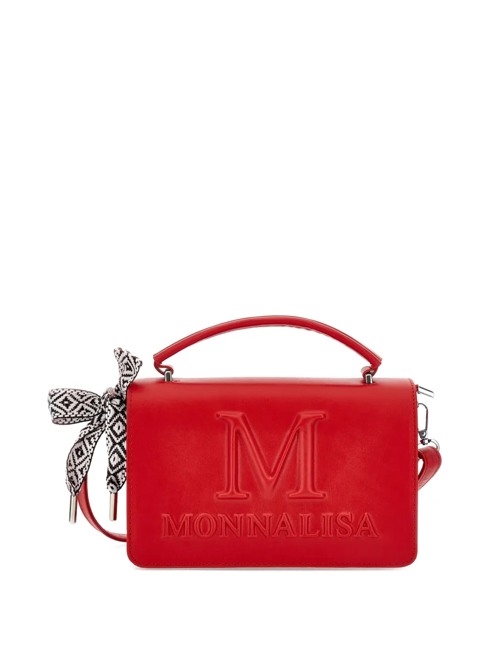 Мини-сумка с тисненым логотипом Monnalisa, красный
Мини-сумка с тисненым логотипом Monnalisa, красный