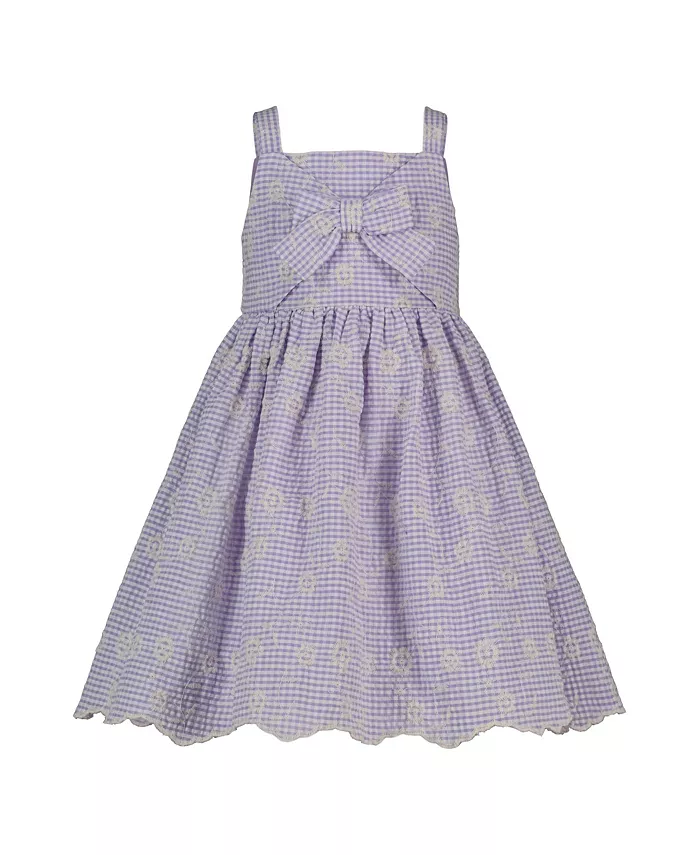 Платье-сарафан с кружевной отделкой и подкладкой для девочек Toddler и Little Girls Blueberi Boulevard, фиолетовый
Платье-сарафан с кружевной отделкой и подкладкой для девочек Toddler и Little Girls Blueberi Boulevard, фиолетовый