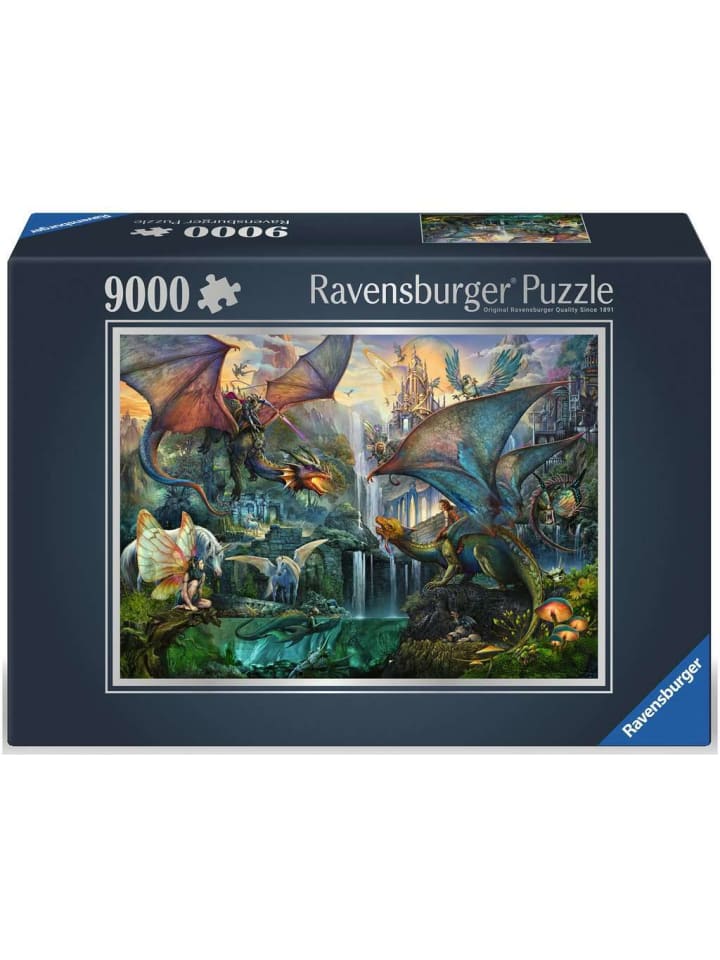 Пазл Ravensburger, 9000 деталей, «Очаровательный драконий лес» в красочном исполнении
Пазл Ravensburger, 9000 деталей, «Очаровательный драконий лес» в красочном исполнении