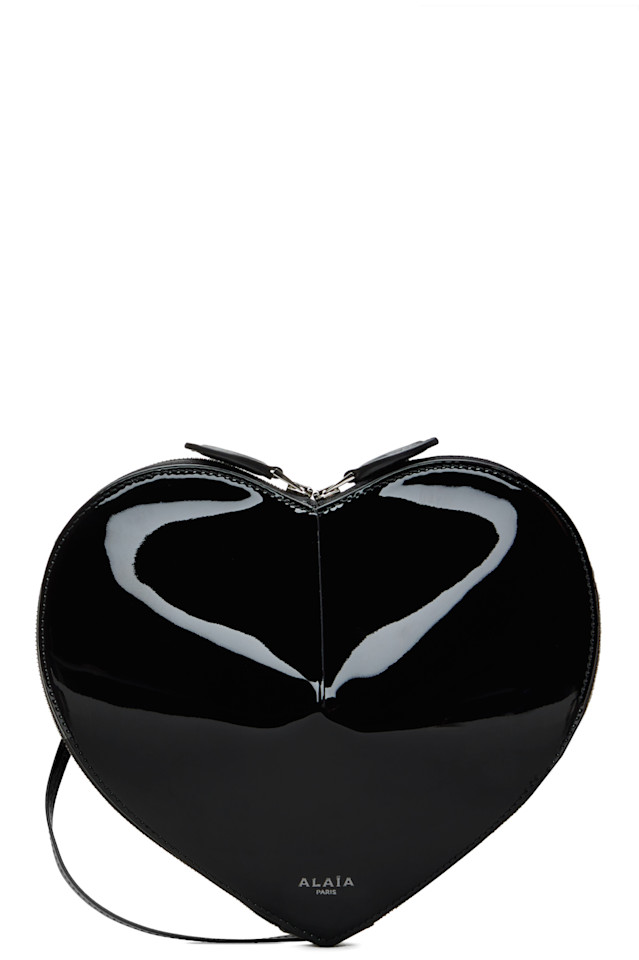 Сумка из телячьей кожи Le coeur Alaïa, черный
Сумка из телячьей кожи Le coeur Alaïa, черный