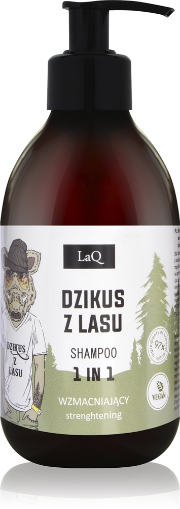 Шампунь-Энергетик «Кабан из леса» Laq, 300 мл
Шампунь-Энергетик «Кабан из леса» Laq, 300 мл