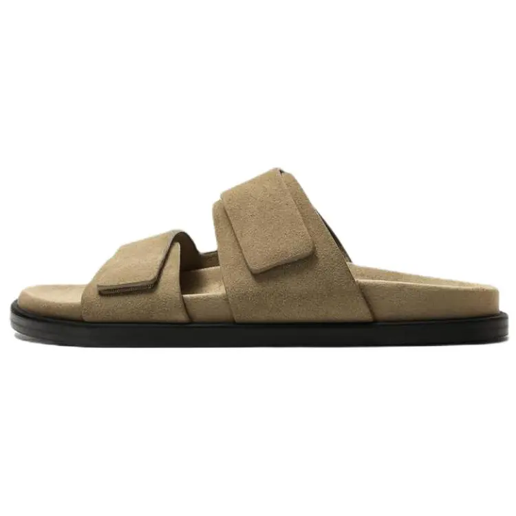 ZARA Тапочки-слайды мужские, устойчивые к истиранию, коричневые
ZARA Тапочки-слайды мужские, устойчивые к истиранию, коричневые