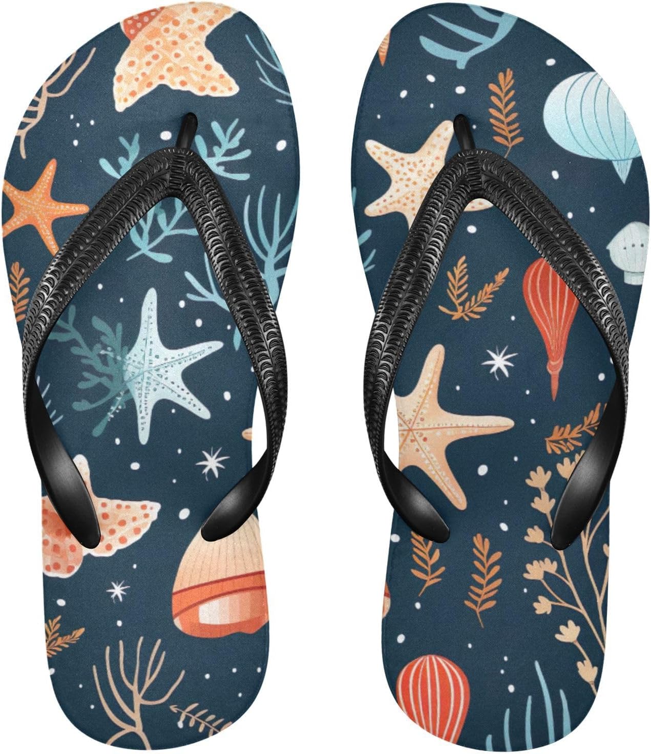 Пляжные летние сандалии Seashell Starfish для женщин и мужчин, шлепанцы для душа Kfbe
Пляжные летние сандалии Seashell Starfish для женщин и мужчин, шлепанцы для душа Kfbe