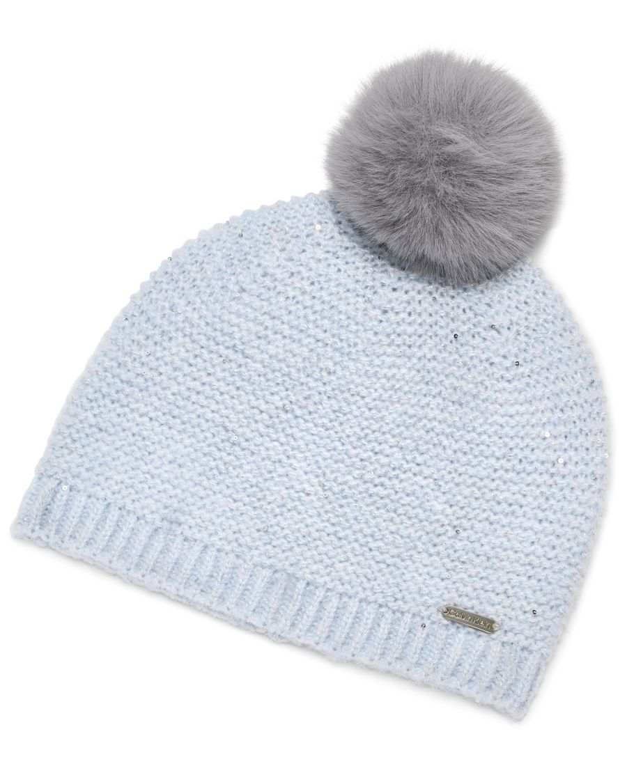 Набор из двух предметов: шляпка и шарф, украшенные мини-пайетками Calvin Klein, Xenon Blue
Набор из двух предметов: шляпка и шарф, украшенные мини-пайетками Calvin Klein, Xenon Blue