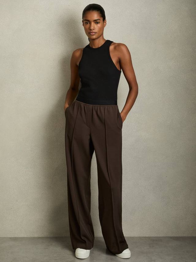 Широкие брюки petite lucia с контрастной резинкой на талии Reiss, цвет Chocolate Brown
Широкие брюки petite lucia с контрастной резинкой на талии Reiss, цвет Chocolate Brown