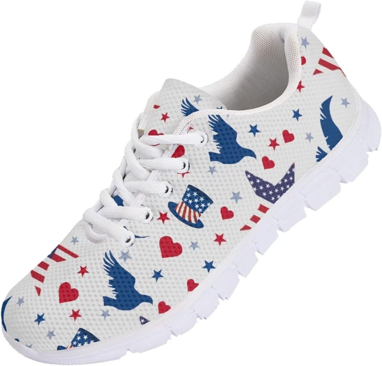 Кроссовки с американским флагом и рисунком розы, легкие кеды для мужчин и женщин, для бега, прогулок и тенниса на 4 июля, День независимости Getelinseng, American Flag Bold Eagle
Кроссовки с американским флагом и рисунком розы, легкие кеды для мужчин и женщин, для бега, прогулок и тенниса на 4 июля, День независимости Getelinseng, American Flag Bold Eagle