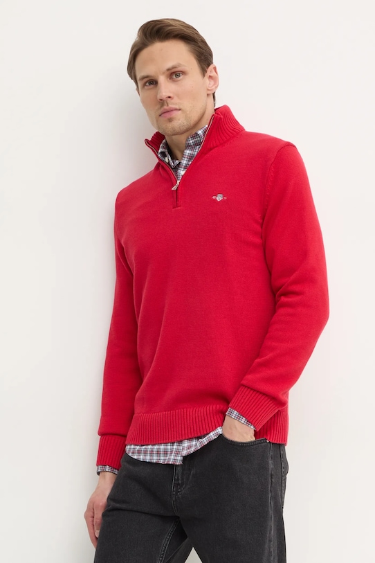 Хлопковый свитер Gant, красный
Хлопковый свитер Gant, красный