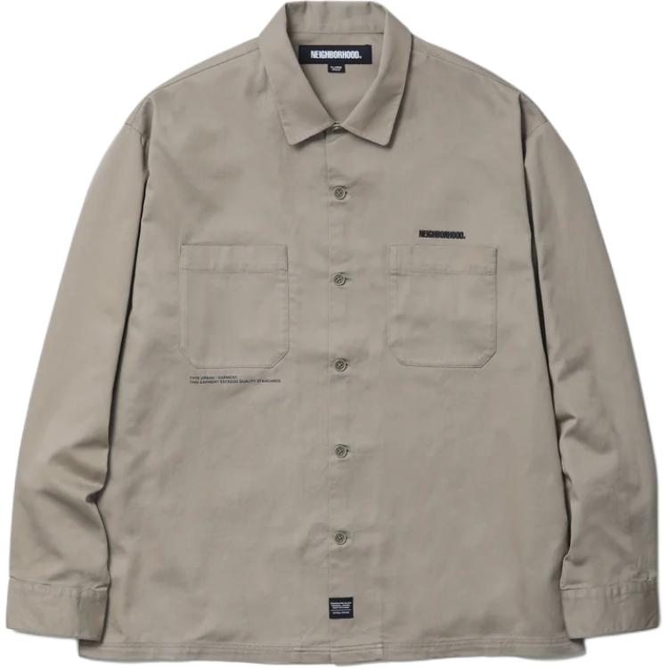 Рубашки унисекс с отворотом, умеренной длины Neighborhood, бежевый
Рубашки унисекс с отворотом, умеренной длины Neighborhood, бежевый