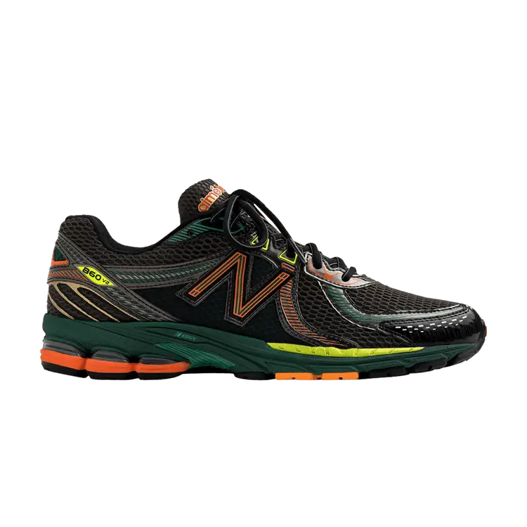 Кроссовки New Balance Aimé Leon Dore x 860v2 'Black Green Orange', черный
Кроссовки New Balance Aimé Leon Dore x 860v2 'Black Green Orange', черный