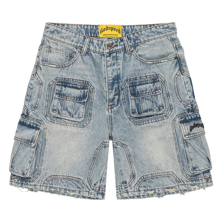 Шорты Godspeed Octagon Cargo Denim Shorts, Blue
Шорты Godspeed Octagon Cargo Denim Shorts, Blue