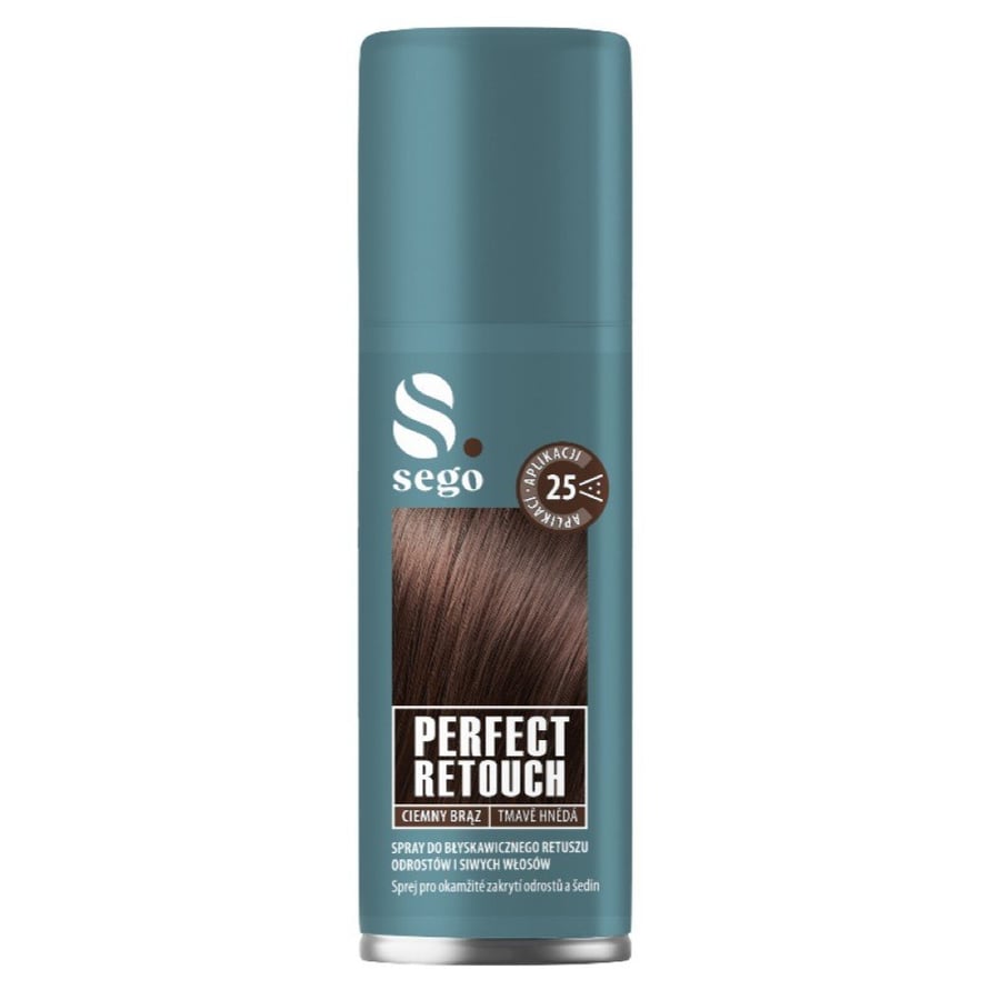 SEGO Спрей для восстановления роста и седых волос Темно-коричневый - 75 мл
SEGO Спрей для восстановления роста и седых волос Темно-коричневый - 75 мл