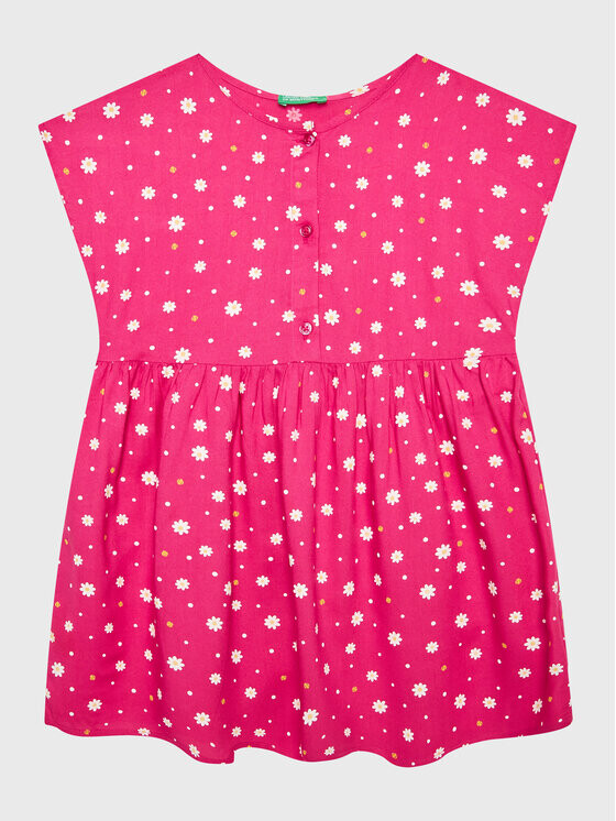 Платье на каждый день, стандартного кроя United Colors Of Benetton, розовый 
Платье на каждый день, стандартного кроя United Colors Of Benetton, розовый